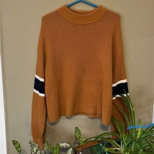Burnt Orange knit sweater